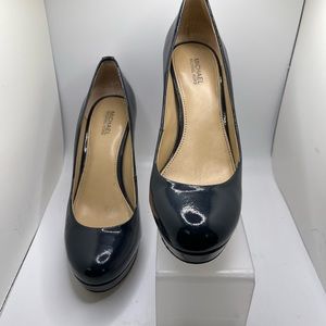 Michael Kors Patent Leather Ionna Platform Pump